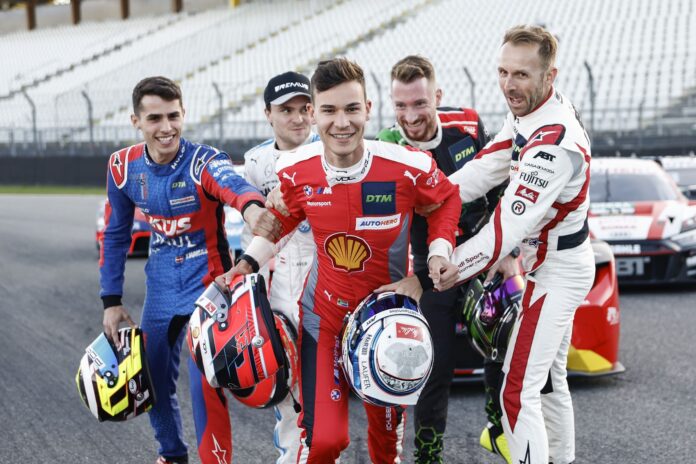 sheldon van der linde, dtm