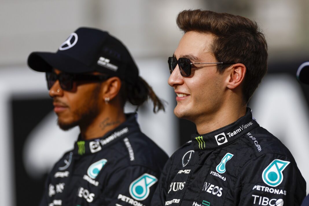 Lewis Hamilton, George Russell, Mercedes, F1