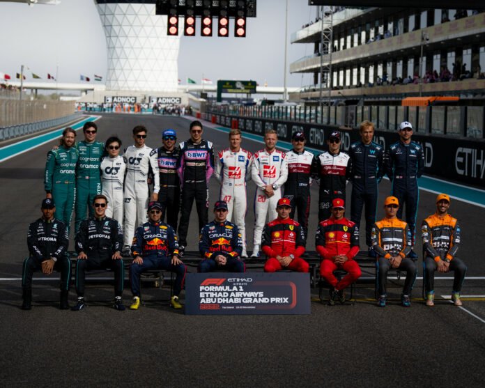 F1 mezőny, csoportkép, Drive to Survive