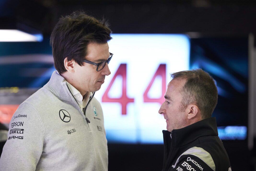 Toto Wolff, Paddy Lowe, Mercedes
