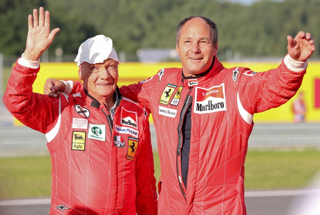 Niki Lauda, Gerhard Berger