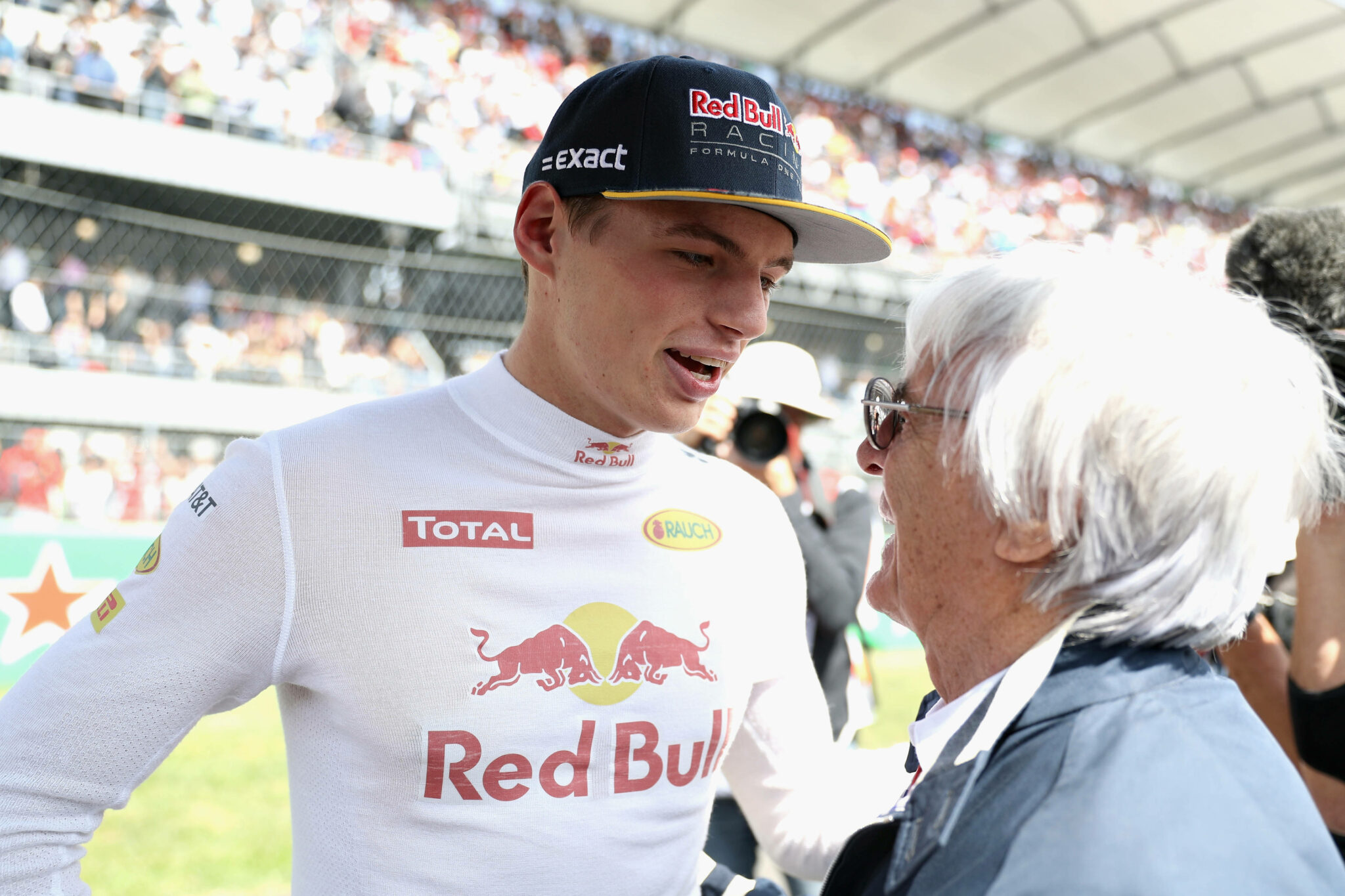 Max Verstappen, Bernie Ecclestone