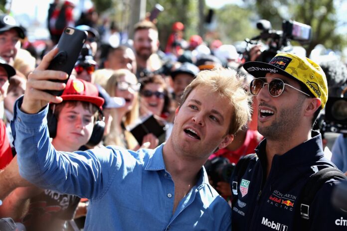 Nico Rosberg, Daniel Ricciardo