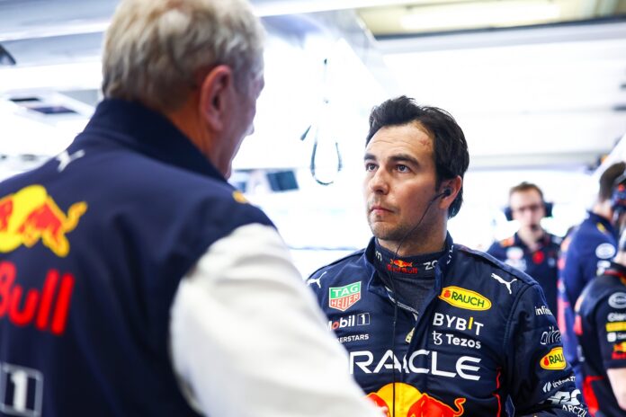 helmut marko, sergio perez