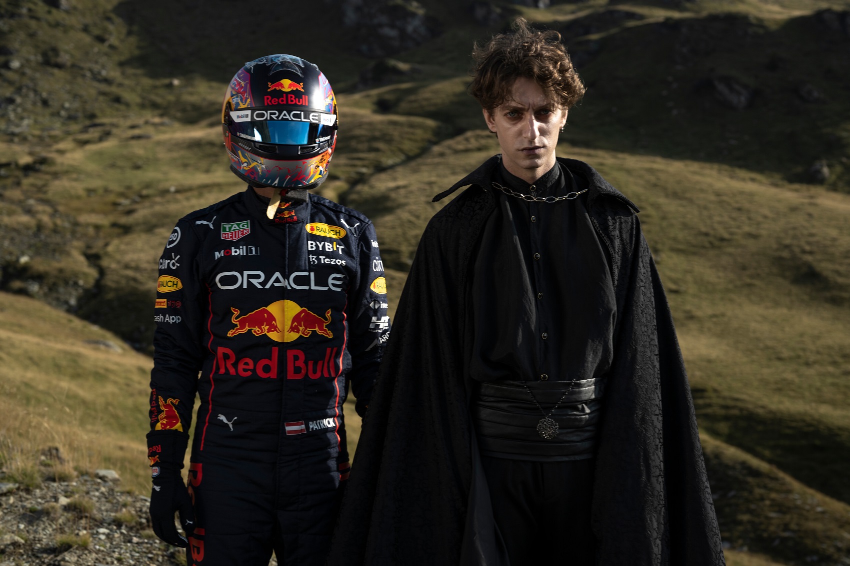 Erdélyben turistáskodott Friesacher, Vettel régi Red Bull RB7-esével