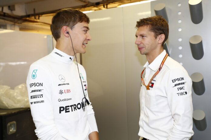 George Russell, James Vowles, Mercedes