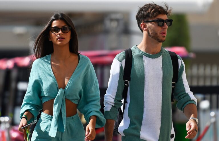 Pierre Gasly, Francisca Cerqueira Gomes, wags