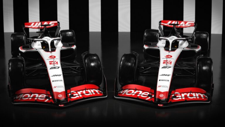 A Haas tegnap bemutatott 2023-as festése semmiben nem utal a végleges autójukra