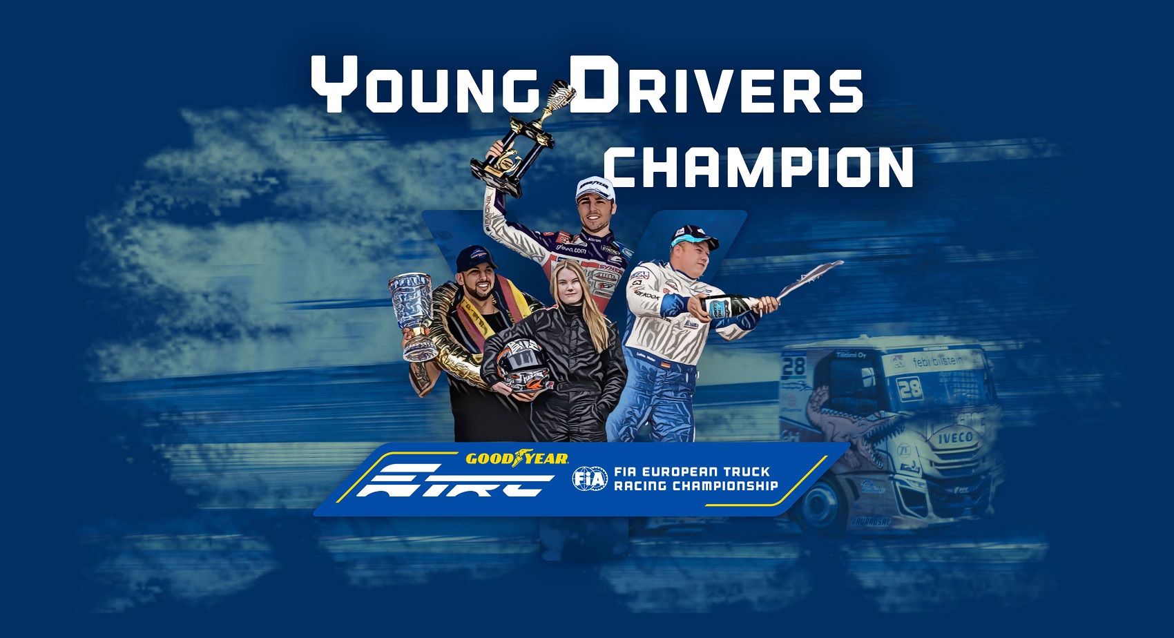 Most jó csak igazán fiatal kamionversenyzőnek lenni!