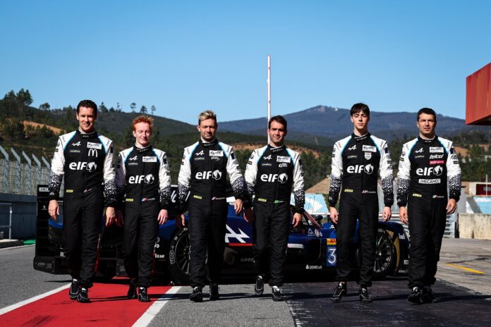 Alpine, Matthieu Vaxiviere, Julien Canal, Charles Milesi, André Negrão, Memo Rojas, Olli Caldwell