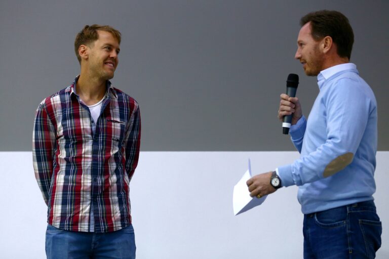 Sebastian Vettel, Christian Horner