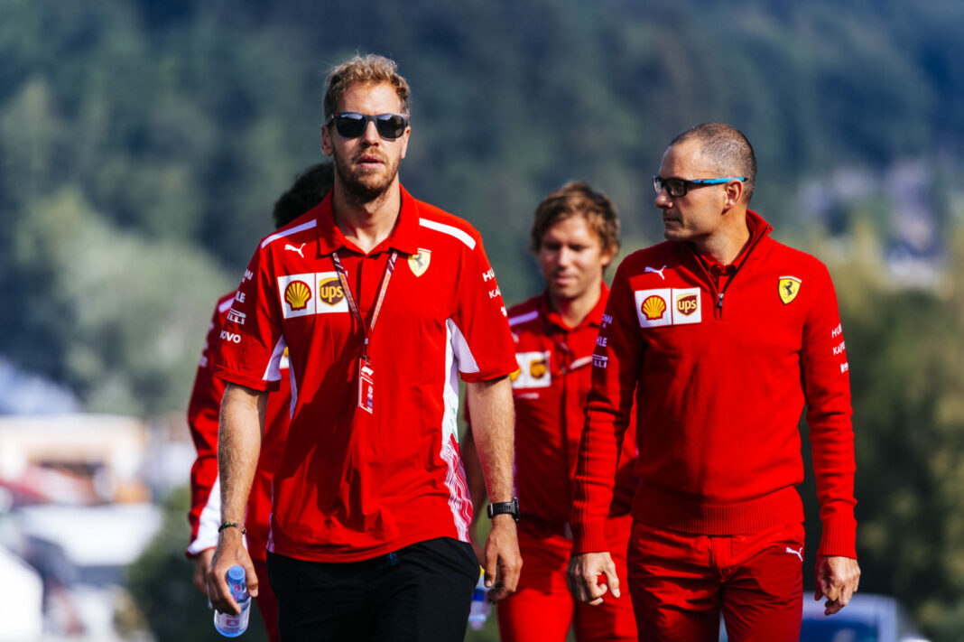 Sebstian Vettel, David Sanchez
