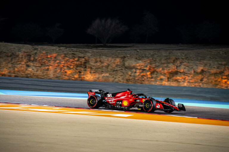Forma-1, Charles Leclerc, Ferrari, Bahreini Nagydíj 2023, péntek