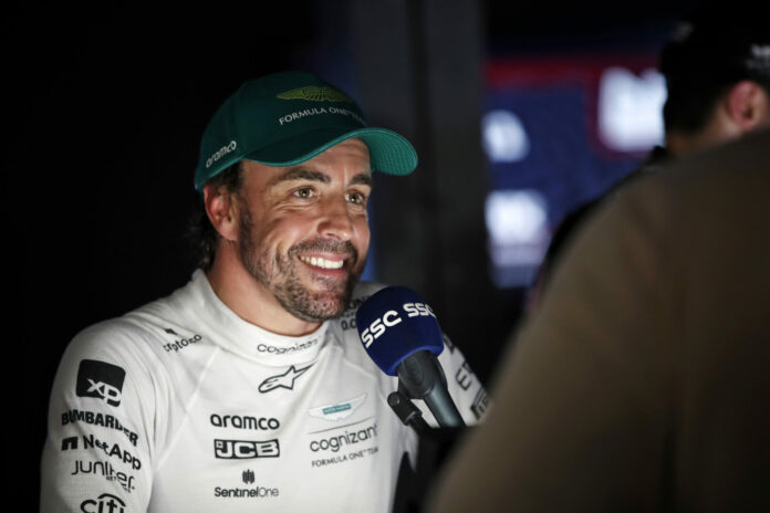 Fernando Alonso, Aston Martin, Bahreini Nagydíj