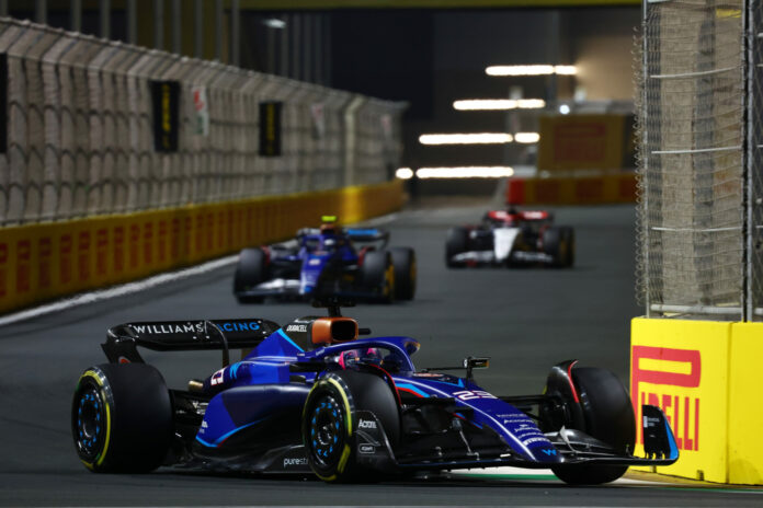 Forma-1, Alexander Albon, Logan Sargeant, Williams, Szaúd-arábiai Nagydíj 2023, futam