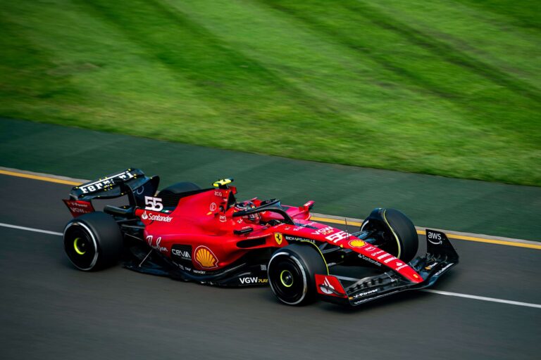 Forma-1, Carlos Sainz, Ferrari, Ausztrál Nagydíj 2023, péntek