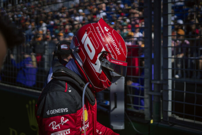 Charles Leclerc, Ferrari Ausztrál Nagydíj, Ferrari Ausztrál Nagydíj