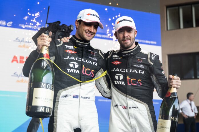 Mitch Evans, Sam Bird, Jaguar