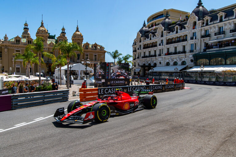 Carlos Sainz, Ferrari, Monaco