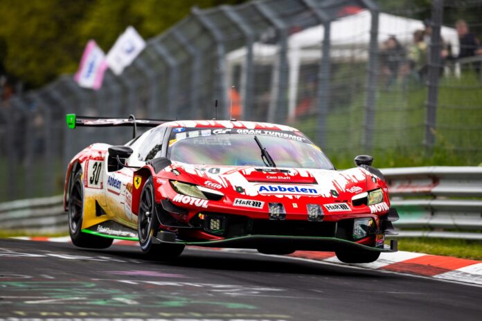 Ferrari 296 GT3, Nürburgring, Earl Bamber, Nicky Catsburg, Davis Pittard, Felipe Laser