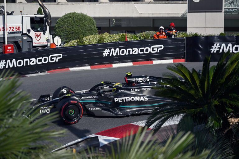 Hamilton Mercedes Monaco