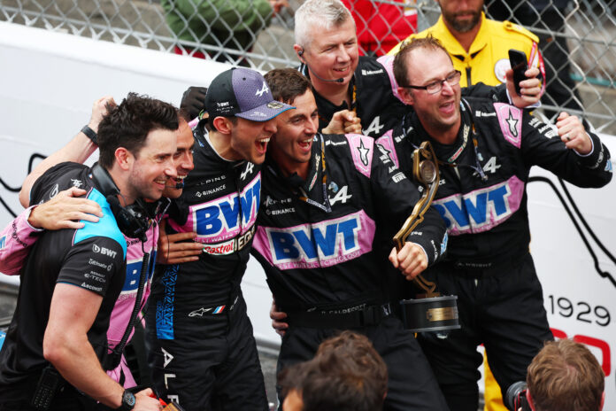 Alpine Esteban Ocon