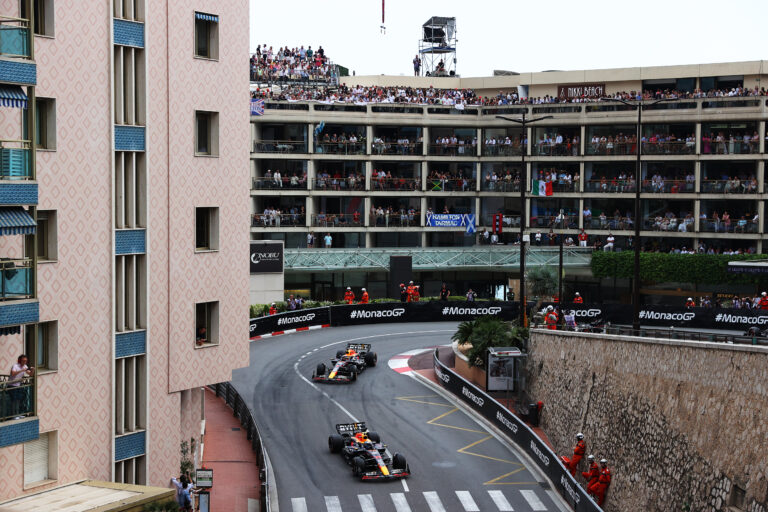 Verstappen Perez Monaco Red Bull
