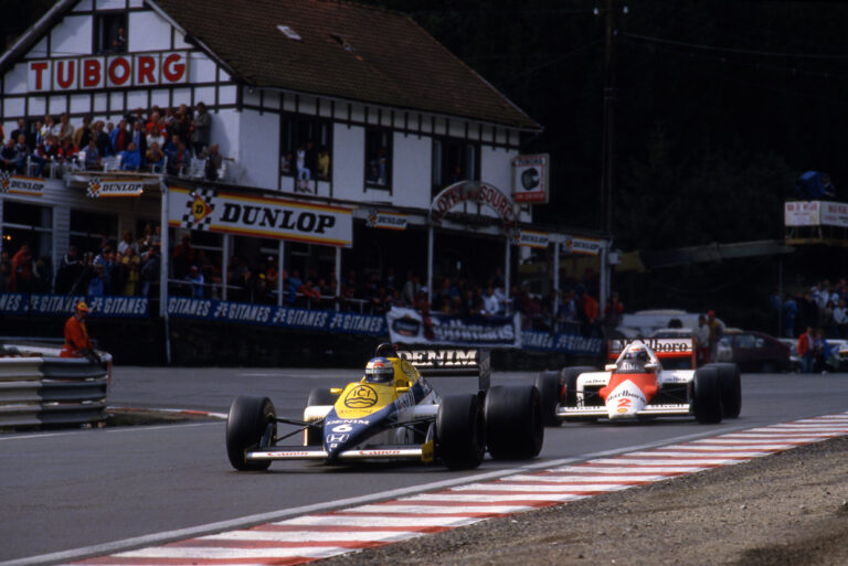 Williams 1985 Keke Rosberg Alain Prost McLaren