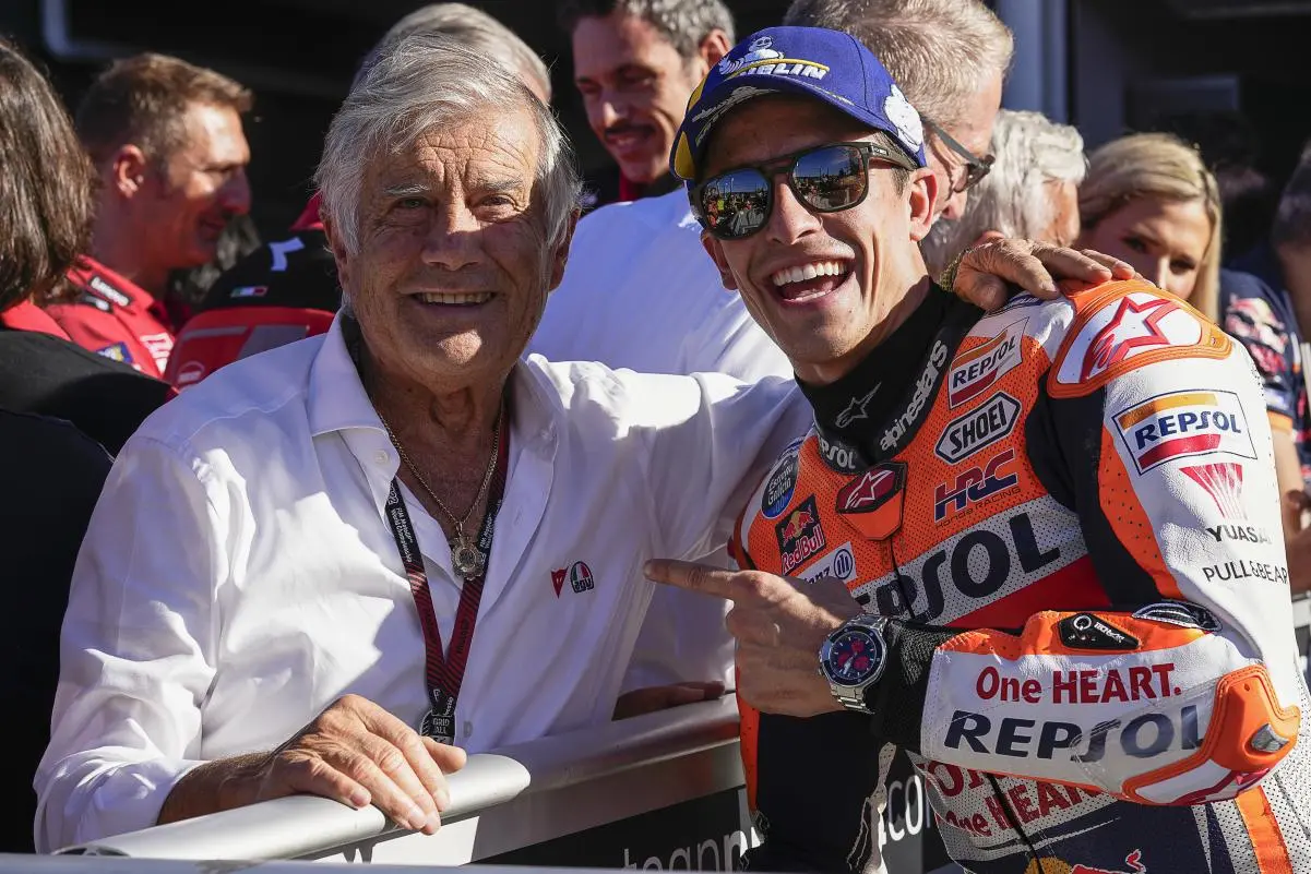 Agostini Marc Márquez rekorddöntéséről: Reméljük, hogy nálam maradnak, különben meg kell hívnia egy partira