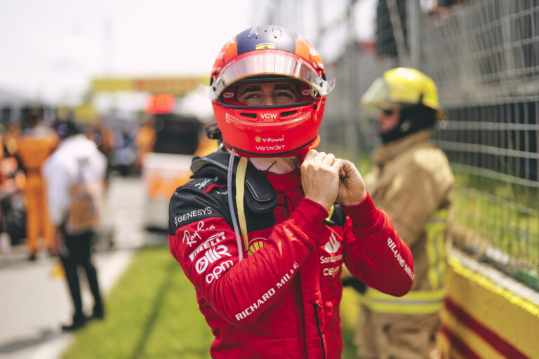 Leclerc Gilles Villeneuve sisak