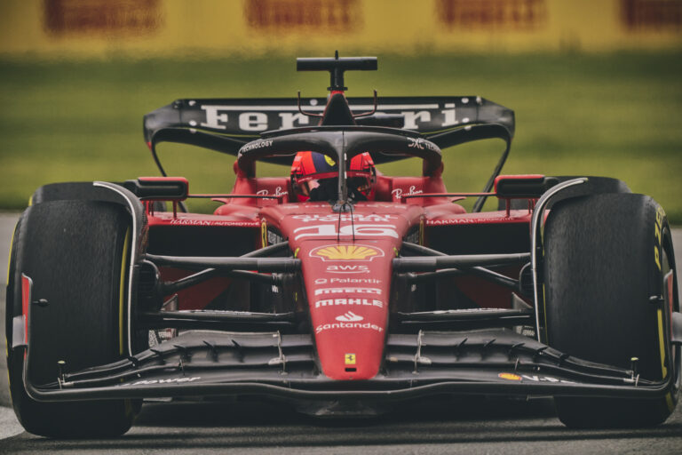 F1 Leclerc Ferrari