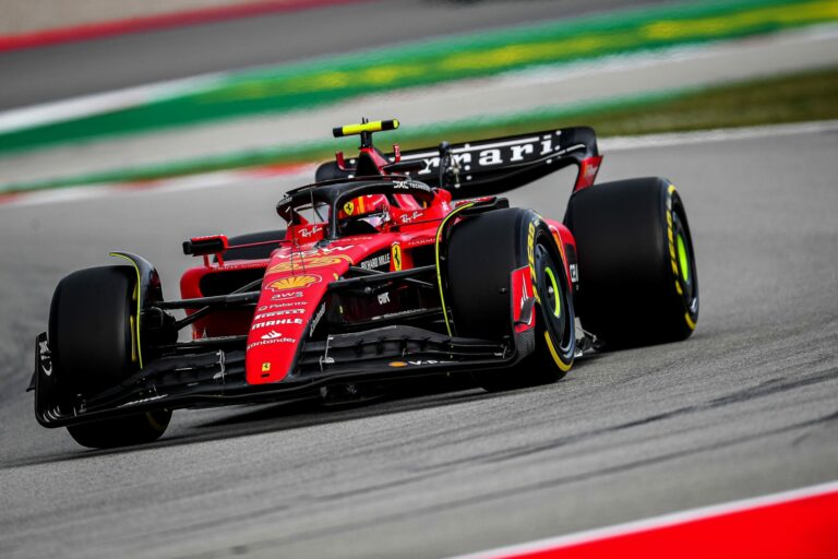 Forma-1, Carlos Sainz, Ferrari, Spanyol Nagydíj 2023, szombat