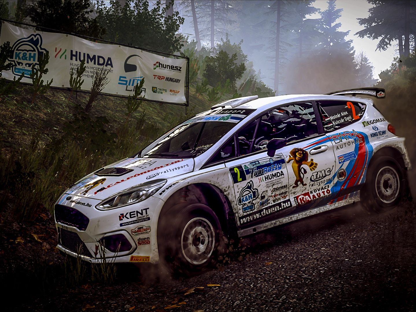 Finn helyszínen folytatják a bajnokságukat a K&H SIM Liga powered by HUMDA ralis szimulátorosai!