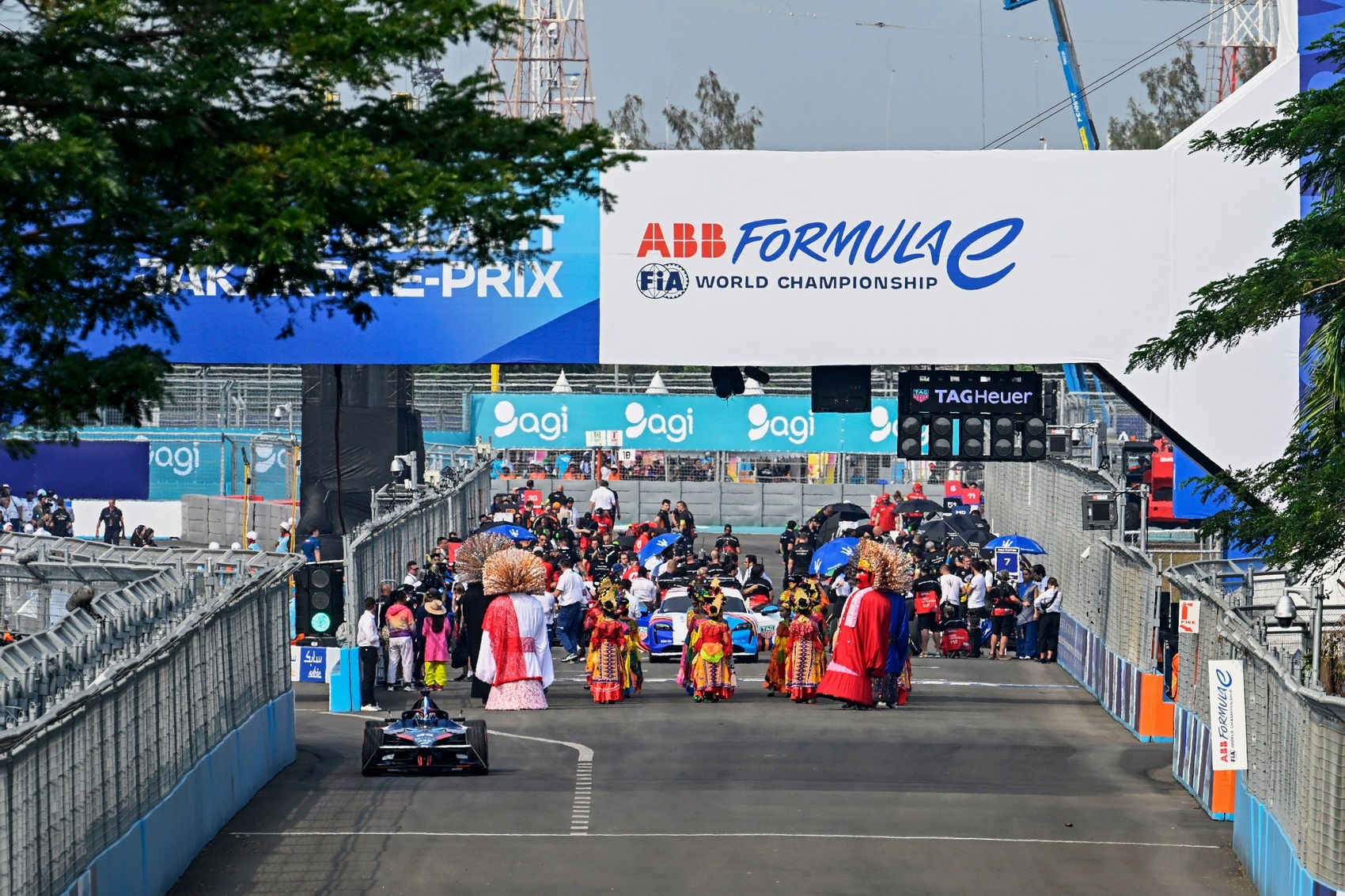 Sebességrekorddal debütált az új pálya a Formula E-ben