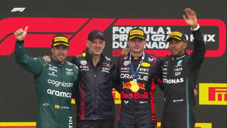 Alonso, Verstappen, Hamilton