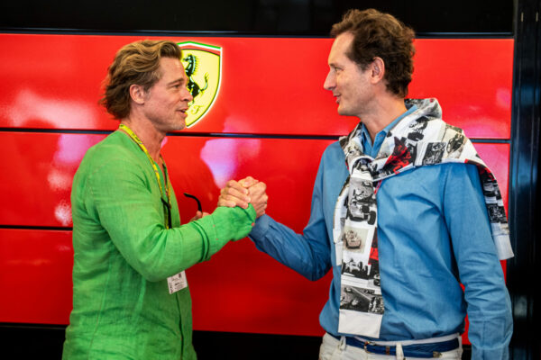 Brad Pitt, John Elkann