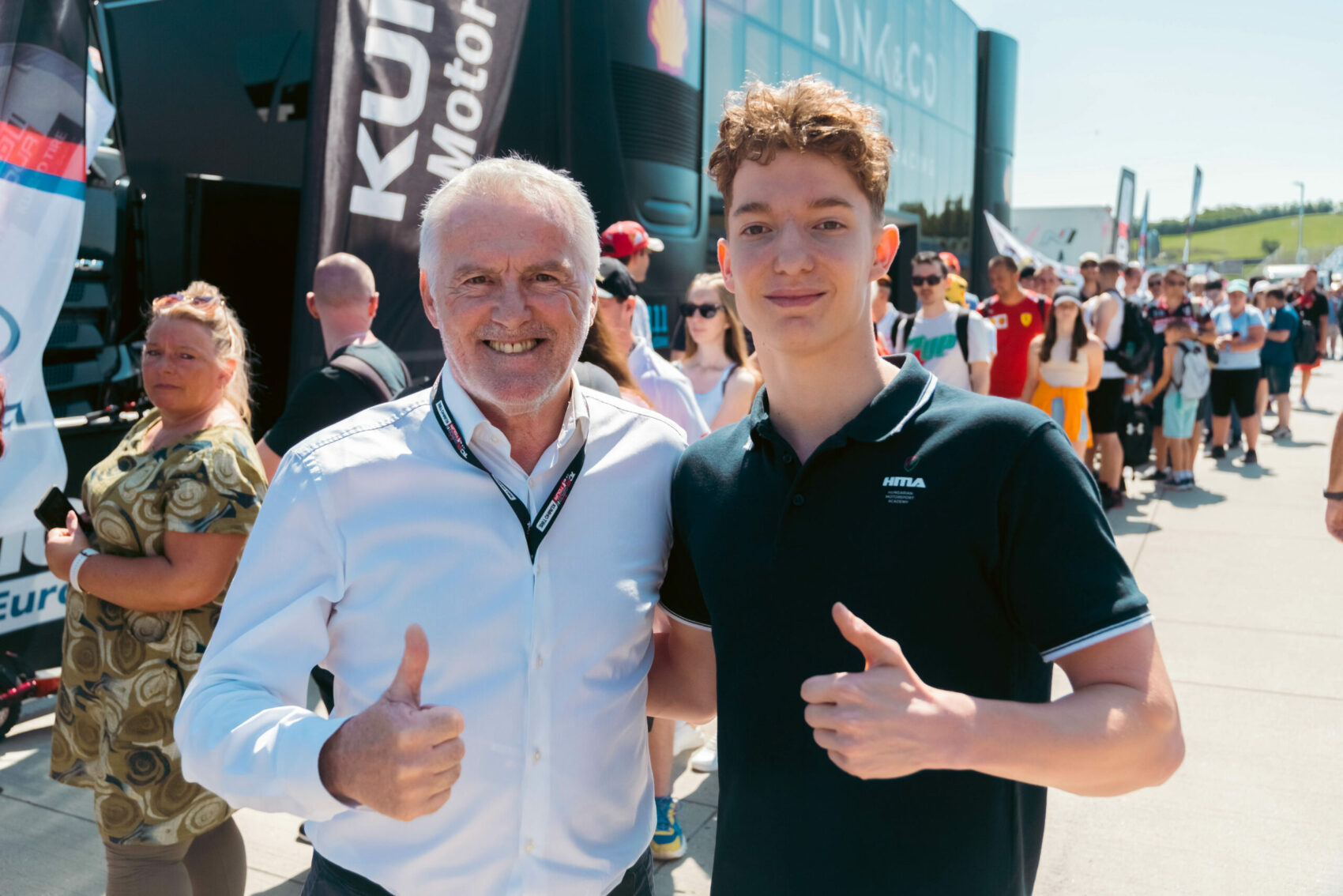 Losonczy Levente immáron az új mentorával versenyezhetett Monzában