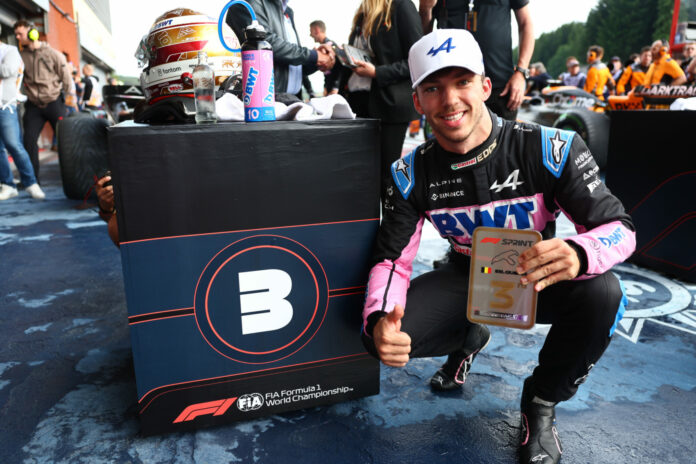 Pierre Gasly, Alpine, Belga Nagydíj