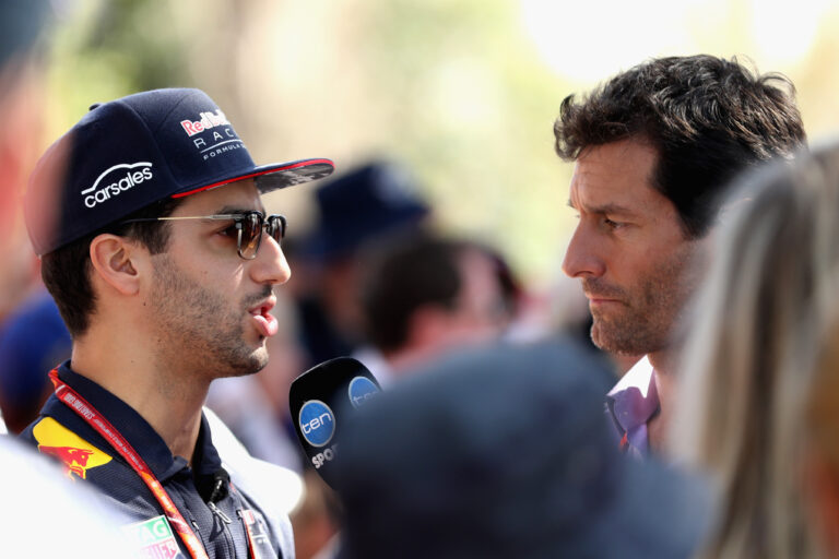 Daniel Ricciardo Mark Webber