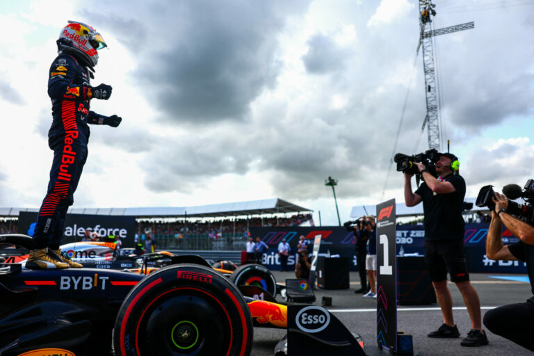 F1 Max Verstappen ünnepel Red Bull