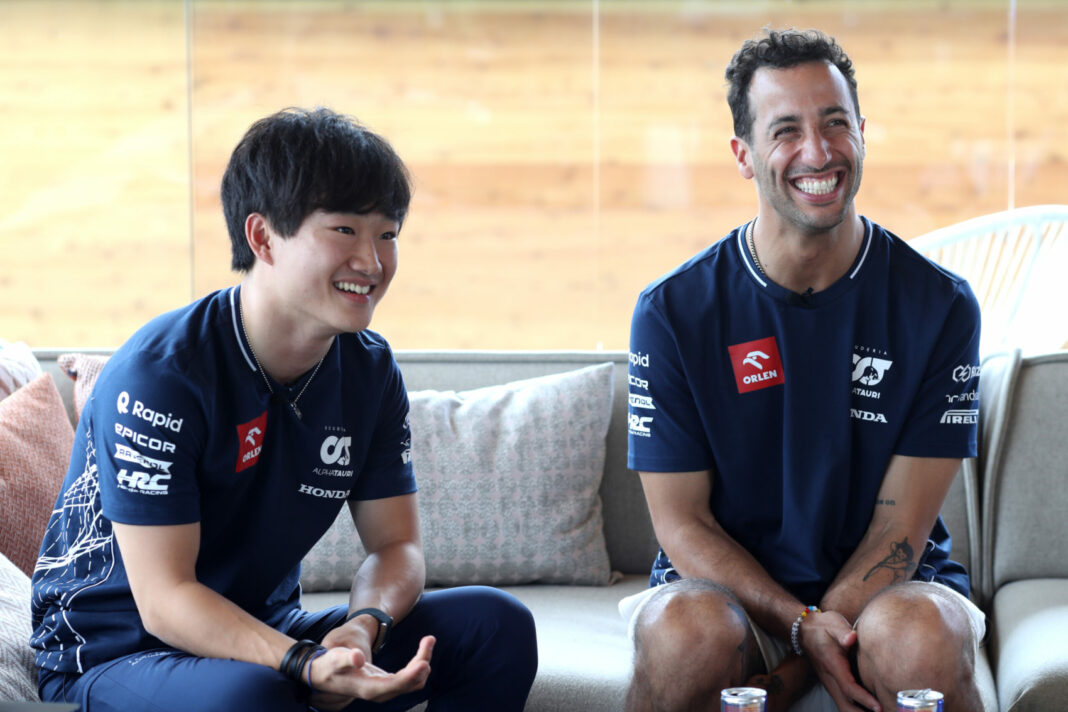 Cunoda Juki Yuki Tsunoda Daniel Ricciardo