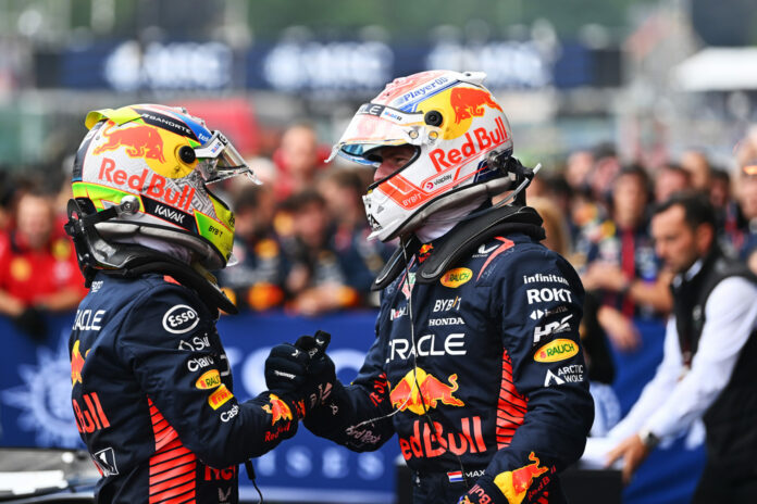 Sergio Pérez, Max Verstappen