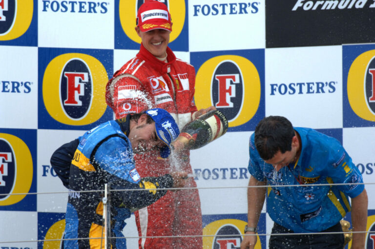 F1 2006 Fernando Alonso Michael Schumacher