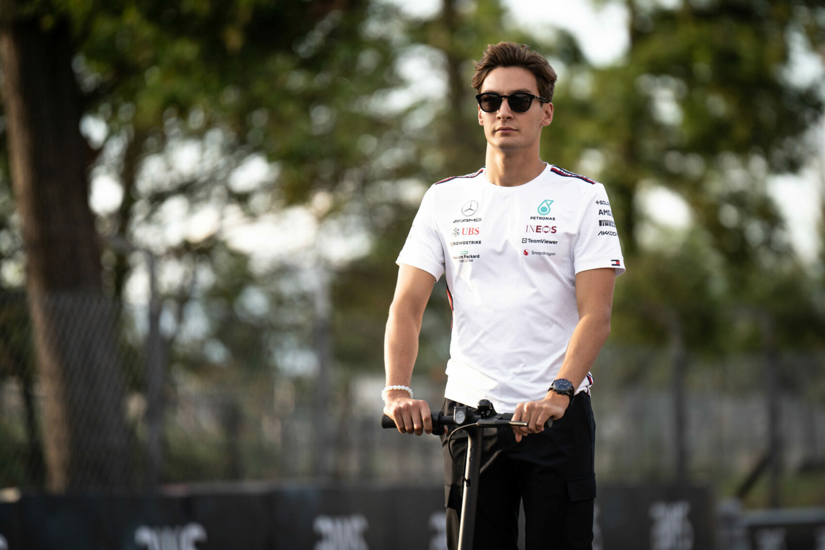 Russell érdekes hasonlattal illusztrálta a Mercedes helyzetét