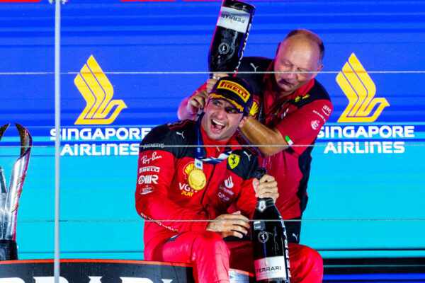 F1 Ferrari Carlos Sainz Frédéric Vasseur