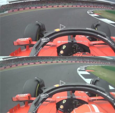 F1 Ferrari Sainz Leclerc