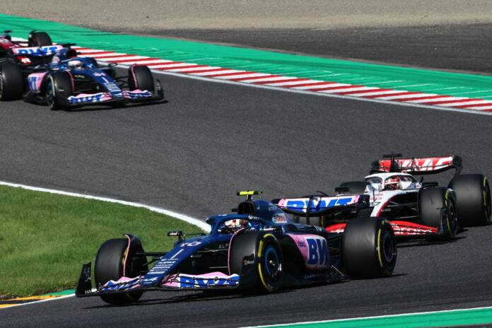 F1 Pierre Gasly Esteban Ocon Alpine Kevin Magnussen Haas