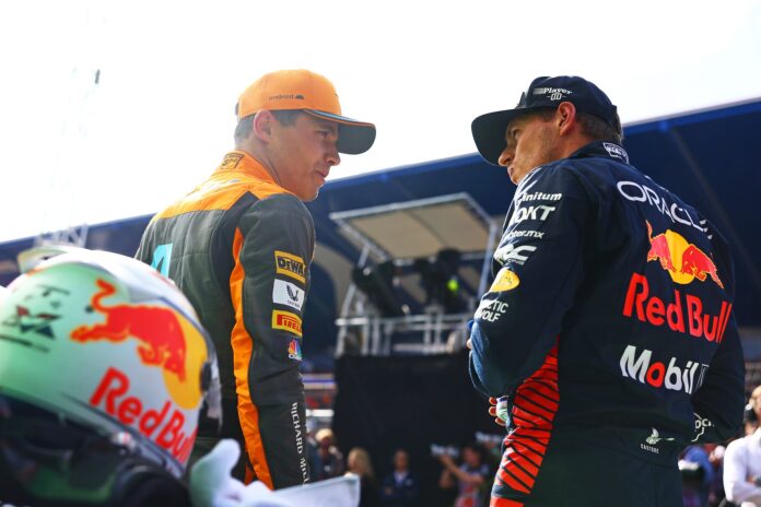 Lando Norris, Max Verstappen, McLaren, Red Bull