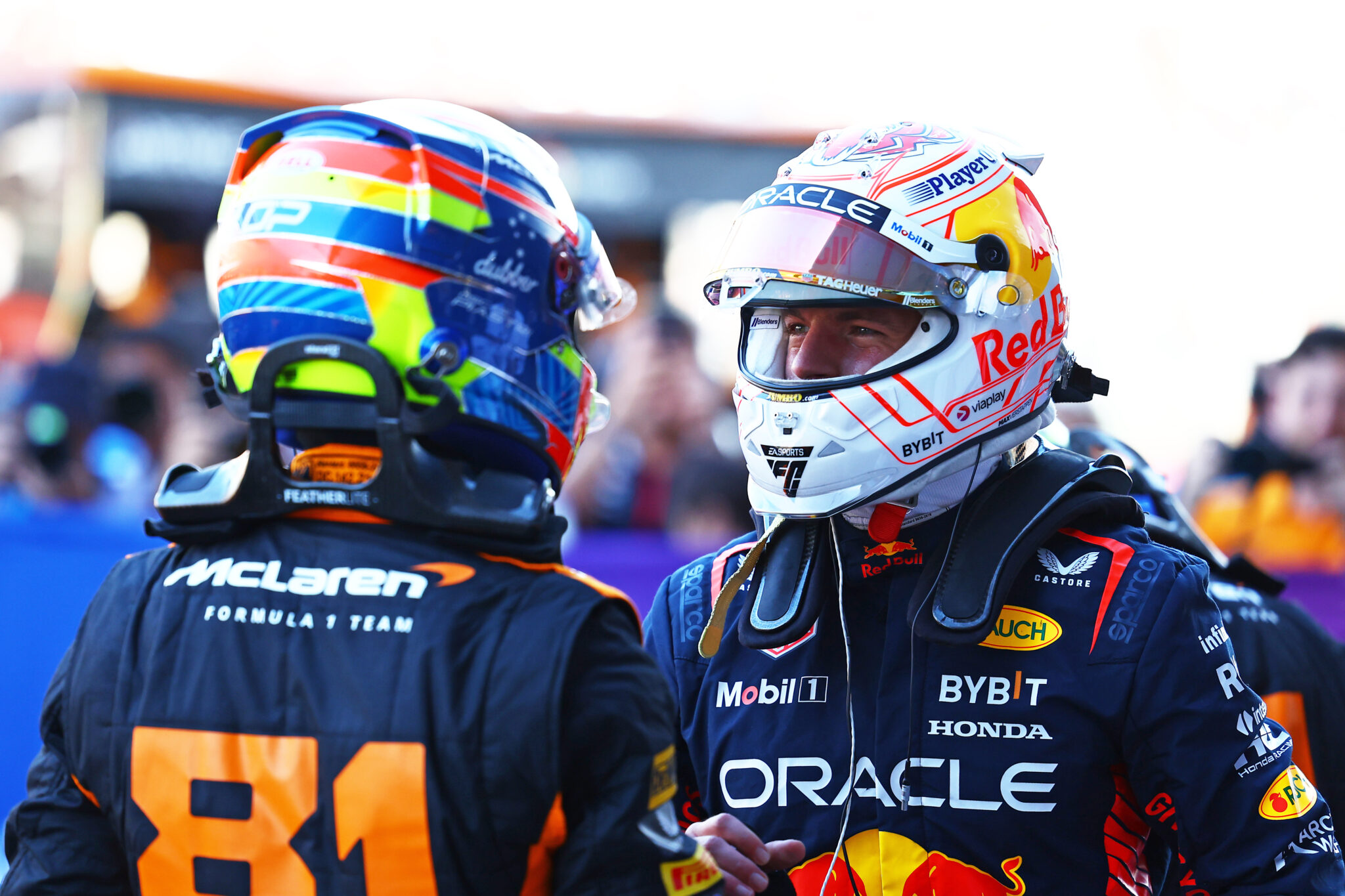 Oscar Piastri, Max Verstappen