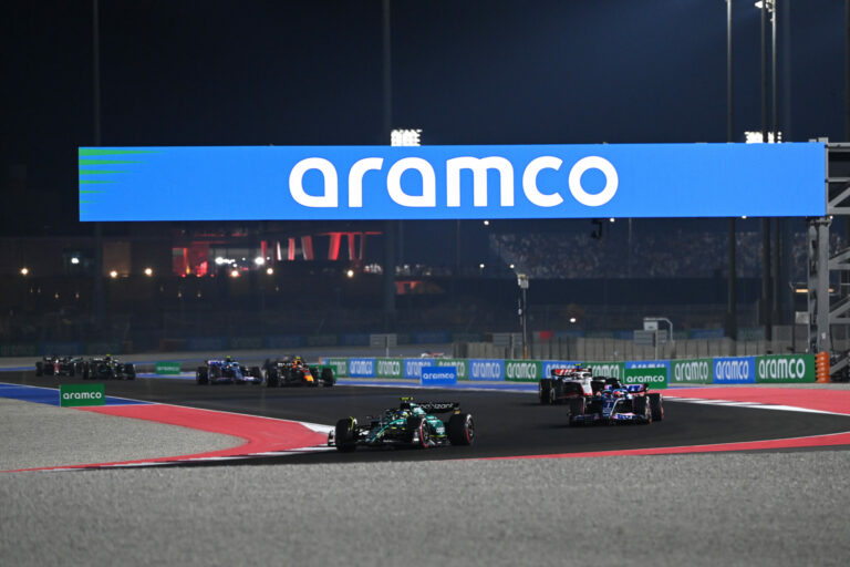 F1 mezőny Fernando Alonso Aston Martin Katari Nagydíj